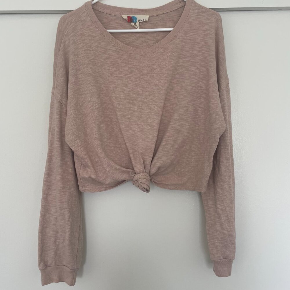 FREE PEOPLE Beach Sweatpants and Sweatshirt Set in Rose Pearl - Picture 5 of 14